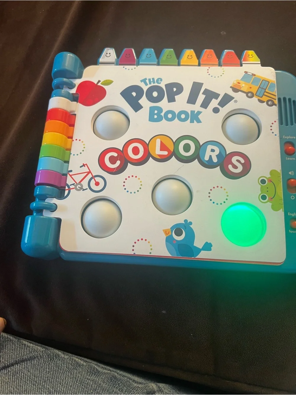 The Pop It! Book - Colors (Blue)